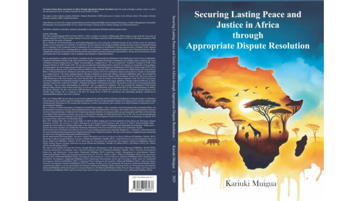 Securing Lasting Peace and Justice in Africa through Appropriate Dispute Resolution