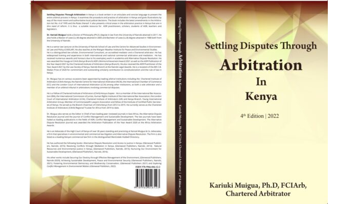 Settling Disputes through Arbitration in Kenya,4th Edition