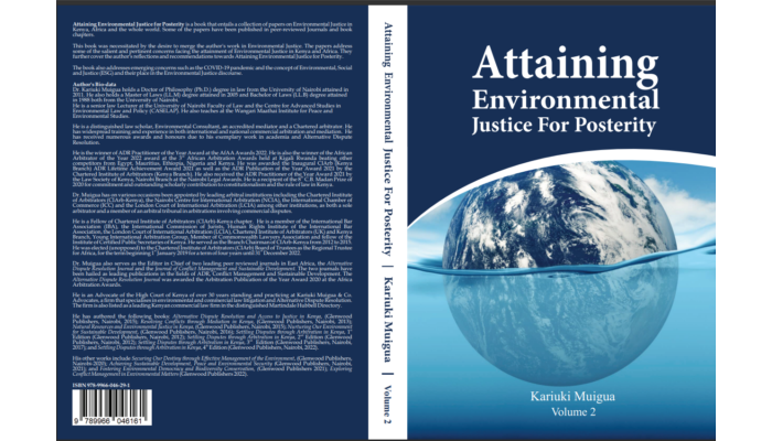 Attaining Environmental Justice for Posterity, Volume 2